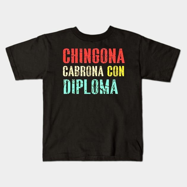 Chingona Kids T-Shirt by Prashanthmuralidharart